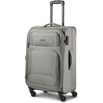 SMARTBOX Weichgepäck Check-in Koffer für Damen & Herren Mittelgroßer Trolley 41 x 27 x 67 cm 4 Rollen & Zahlenschloss erweiterbar mit Dehnfalte leichte 3,1kg (Edition 04) SMARTBOX Weichgepäck Check-in Koffer für Damen & Herren Mittelgroßer Trolley 41 x 27 x 67 cm 4 Rollen & Zahlenschloss erweiterbar mit Dehnfalte leichte 3,1kg (Edition 04)