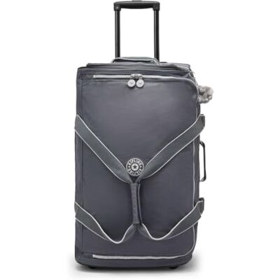 Kipling Teagan M Rollenreisetasche, Leichte Mittlere Rollende Reisetasche mit Teleskopgriff, Strapazierfähigen Rädern & Mehreren Fächern, Vielseitiges Reisegepäck Moonlit Grey Kipling Teagan M Rollenreisetasche, Leichte Mittlere Rollende Reisetasche mit Teleskopgriff, Strapazierfähigen Rädern & Mehreren Fächern, Vielseitiges Reisegepäck Moonlit Grey