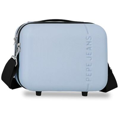 Pepe Jeans Montana Nececer Anpassungsfähig Blau 25x21x15 cm Rígido ABS 9, 1L 0, 8 kgs von Joumma Bags Pepe Jeans Montana Nececer Anpassungsfähig Blau 25x21x15 cm Rígido ABS 9, 1L 0, 8 kgs von Joumma Bags
