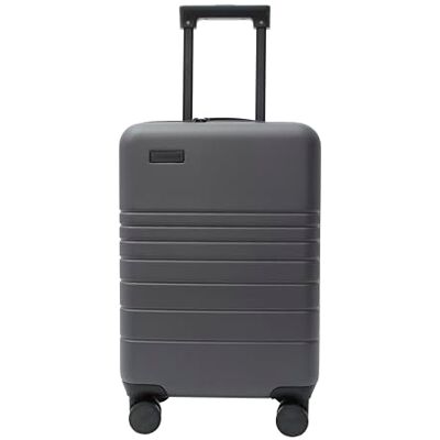 ETERNITIVE Handgepäck Koffer ABS Grau 55x35x20 cm – E2 TSA-Schloss 4 Doppelrollen Hartschale ETERNITIVE Handgepäck Koffer ABS Grau 55x35x20 cm – E2 TSA-Schloss 4 Doppelrollen Hartschale