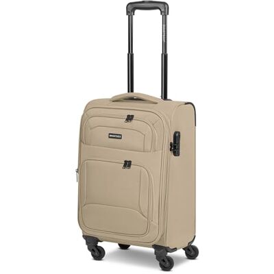SMARTBOX Weichgepäck Kabinen-Koffer für Damen & Herren Kleiner Cabin-Trolley 36 x 23 x 55 cm 4 Rollen & Zahlenschloss erweiterbar mit Dehnfalte leichte 2,6 kg (Edition 04) SMARTBOX Weichgepäck Kabinen-Koffer für Damen & Herren Kleiner Cabin-Trolley 36 x 23 x 55 cm 4 Rollen & Zahlenschloss erweiterbar mit Dehnfalte leichte 2,6 kg (Edition 04)