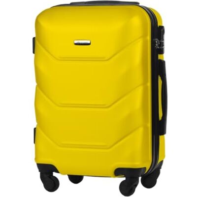 Diamond Hartschalen-Kabinenkoffer S 20" – Gelb, ABS Premium, 360° Rollen, Zahlenschloss, 33 L, Leicht & Robust Diamond Hartschalen-Kabinenkoffer S 20" – Gelb, ABS Premium, 360° Rollen, Zahlenschloss, 33 L, Leicht & Robust