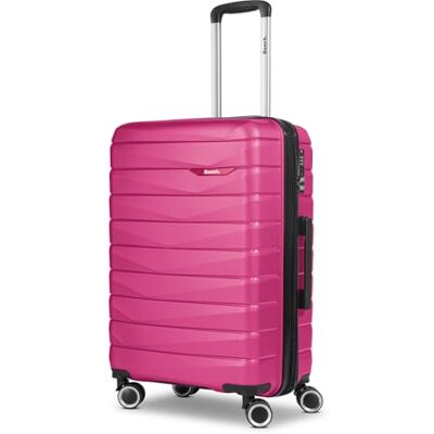 Bench mittelgroßer Hartgepäck Check-in Koffer Trolley 43 x 29 x 66 cm aus hochwertigem, robustem Polypropylen (PP) Material für Damen und Herren 4 Doppelrollen & TSA-Schloss Paris Serie Bench mittelgroßer Hartgepäck Check-in Koffer Trolley 43 x 29 x 66 cm aus hochwertigem, robustem Polypropylen (PP) Material für Damen und Herren 4 Doppelrollen & TSA-Schloss Paris Serie