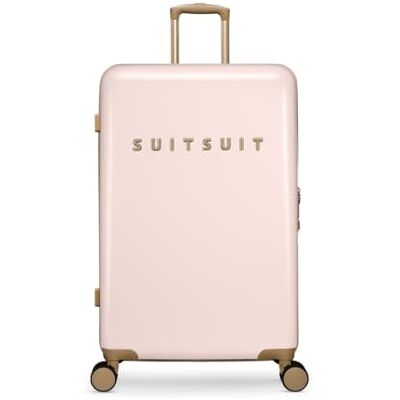 SUITSUIT Koffer Groß 66 cm Leicht Hartschalen Reisekoffer mit Rollen TSA-Schloss 59 L Fusion Rose Pearl SUITSUIT Koffer Groß 66 cm Leicht Hartschalen Reisekoffer mit Rollen TSA-Schloss 59 L Fusion Rose Pearl