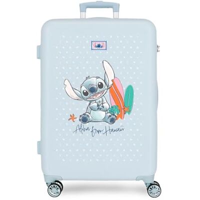 Disney Kinderkoffer aus ABS, einem robusten und leichten Material, mit Doppelrollen und seitlichem Zahlenschloss, von Joumma Bags Disney Kinderkoffer aus ABS, einem robusten und leichten Material, mit Doppelrollen und seitlichem Zahlenschloss, von Joumma Bags