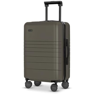 ETERNITIVE Handgepäck Koffer I Reisekoffer aus Polycarbonat & ABS I Größe: 54 x 34 x 22,5 cm 32L I Koffer Leicht mit Rollen 360° I Hartschalenkoffer mit TSA-Schloss I Olivgrün ETERNITIVE Handgepäck Koffer I Reisekoffer aus Polycarbonat & ABS I Größe: 54 x 34 x 22,5 cm 32L I Koffer Leicht mit Rollen 360° I Hartschalenkoffer mit TSA-Schloss I Olivgrün
