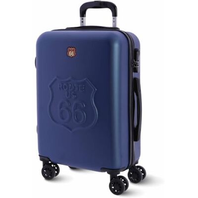 Route 66 Handgepäck Koffer 55x40x20 Hartschale 4 Rollen Trolley Leicht Route 66 Handgepäck Koffer 55x40x20 Hartschale 4 Rollen Trolley Leicht