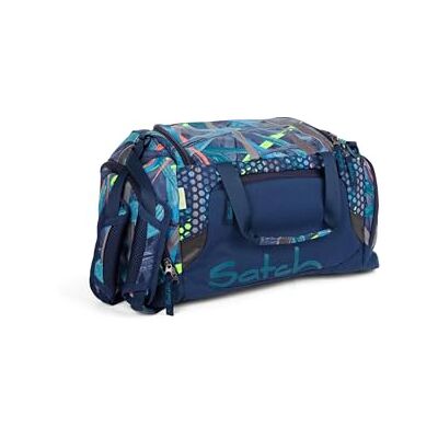 Satch Sporttasche Splashy Lazer Blau 25 L Stauraum mit Schuhfach, Reißverschlussfach, Schultergurt, Tragegriffen Satch Sporttasche Splashy Lazer Blau 25 L Stauraum mit Schuhfach, Reißverschlussfach, Schultergurt, Tragegriffen