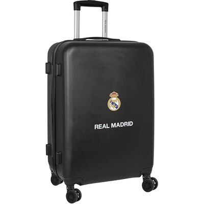 safta Real Madrid 2. Team 23/24 Kabinenwagen 24 Zoll, Koffer mit Rädern, Sicherheitsschloss, Leichter Koffer, 40 x 26 x 63 cm, Marineblau, Marineblau, Estándar, Casual safta Real Madrid 2. Team 23/24 Kabinenwagen 24 Zoll, Koffer mit Rädern, Sicherheitsschloss, Leichter Koffer, 40 x 26 x 63 cm, Marineblau, Marineblau, Estándar, Casual
