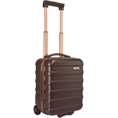 Cabin Max Anode Hartschalen Trolley 40x30x20 cm 24L Handgepäck Koffer für Ryanair & Wizz Air Untersitz Leichter Kabinentrolley Bordgepäck – Braun Cabin Max Anode Hartschalen Trolley 40x30x20 cm 24L Handgepäck Koffer für Ryanair & Wizz Air Untersitz Leichter Kabinentrolley Bordgepäck – Braun