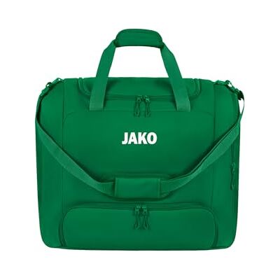 JAKO One Sporttasche mit Bodenfach – Geräumig, funktional und aus recyceltem Polyester, optimaler Stauraum, mehr Hygiene und Ordnung JAKO One Sporttasche mit Bodenfach – Geräumig, funktional und aus recyceltem Polyester, optimaler Stauraum, mehr Hygiene und Ordnung