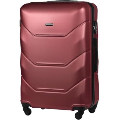 Diamond Großer Hartschalenkoffer XL 28" – Dunkelrot, ABS Premium, 360° Rollen, Zahlenschloss, 85 L, Leicht & Robust Diamond Großer Hartschalenkoffer XL 28" – Dunkelrot, ABS Premium, 360° Rollen, Zahlenschloss, 85 L, Leicht & Robust