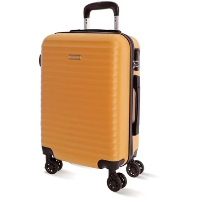 DON ALGODON Koffer Handgepäck Koffer 55x40x20 -Reisekoffer mit 4 Rollen 360º leicht- Hartschalenkoffer ABS 32 L Trolley Carry on Luggage rollkoffer Klein & Mittelgroß Iris DON ALGODON Koffer Handgepäck Koffer 55x40x20 -Reisekoffer mit 4 Rollen 360º leicht- Hartschalenkoffer ABS 32 L Trolley Carry on Luggage rollkoffer Klein & Mittelgroß Iris