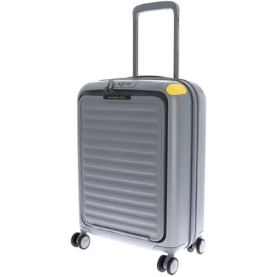 Mandarina Duck mit Laptopfach Smart Duck Trolley Iron hellgrau 53cm Mandarina Duck mit Laptopfach Smart Duck Trolley Iron hellgrau 53cm