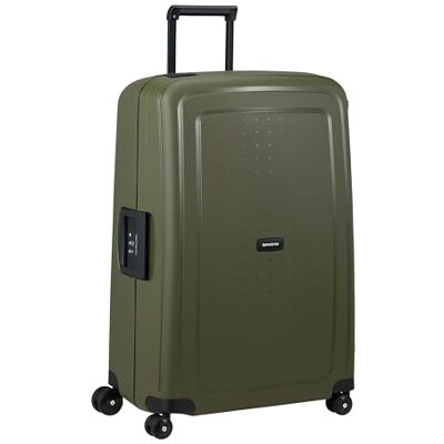 Samsonite S'Cure Spinner L, Koffer, L 75 cm, 102 L, Grün (Olive) Samsonite S'Cure Spinner L, Koffer, L 75 cm, 102 L, Grün (Olive)