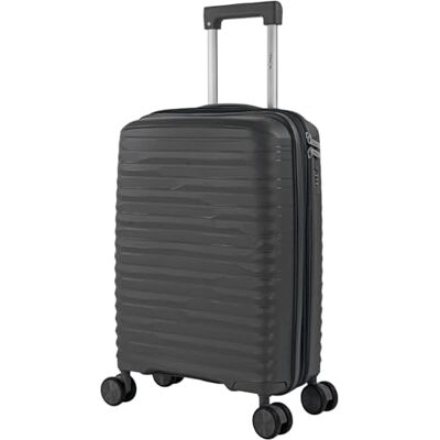 ITACA Koffer & Trolleys, Handgepäck Koffer, Reisekoffer, Trolley mit Rollen leicht, robust und ideal für Reisen, Urlaub und Business-Trips. Erweiterbar Zahlenschloss, Schwarz ITACA Koffer & Trolleys, Handgepäck Koffer, Reisekoffer, Trolley mit Rollen leicht, robust und ideal für Reisen, Urlaub und Business-Trips. Erweiterbar Zahlenschloss, Schwarz