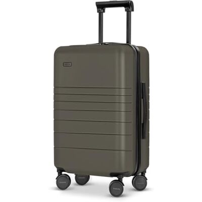 ETERNITIVE Koffer Mittelgroß I Reisekoffer aus Polycarbonat & ABS I Größe: 64 x 39 x 27 cmI Rollkoffer 64L I Reisetrolley Leicht mit Doppelrollen 360° I Hartschalenkoffer mit TSA-Schloss I Olivgrün ETERNITIVE Koffer Mittelgroß I Reisekoffer aus Polycarbonat & ABS I Größe: 64 x 39 x 27 cmI Rollkoffer 64L I Reisetrolley Leicht mit Doppelrollen 360° I Hartschalenkoffer mit TSA-Schloss I Olivgrün
