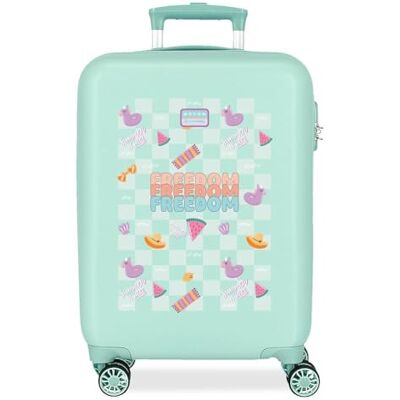 MOVOM Freedom Kabinenkoffer Blau 38x55x20 cm Starres 2 kg ABS-Seitenkombinationsschloss 2 kg 34L Handgepäck MOVOM Freedom Kabinenkoffer Blau 38x55x20 cm Starres 2 kg ABS-Seitenkombinationsschloss 2 kg 34L Handgepäck