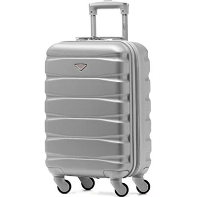 Flight Knight Leichte 4-Rad-ABS-Hartschalenkoffer Handgepack, zugelassen fur uber 100 Fluggesellschaften, darunter easyJet, British Airways, RyanAir, Virgin Atlantic, Emirates und viele mehr Flight Knight Leichte 4-Rad-ABS-Hartschalenkoffer Handgepack, zugelassen fur uber 100 Fluggesellschaften, darunter easyJet, British Airways, RyanAir, Virgin Atlantic, Emirates und viele mehr