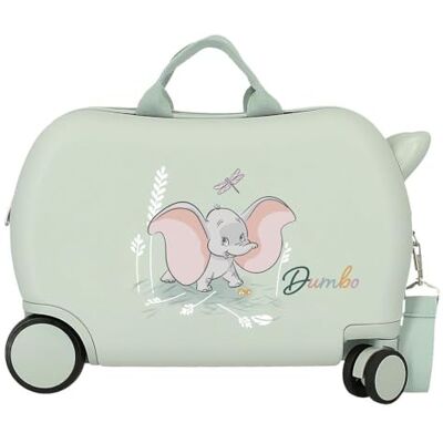 Disney Joumma Dumbo Kinderkoffer, Grün, 45 x 31 x 20 cm, starr, 1,8 kg, ABS-Seitenkombinationsverschluss, 1,8 kg, 27,9 l, Handgepäck, grün, Talla única, Kinderkoffer Disney Joumma Dumbo Kinderkoffer, Grün, 45 x 31 x 20 cm, starr, 1,8 kg, ABS-Seitenkombinationsverschluss, 1,8 kg, 27,9 l, Handgepäck, grün, Talla única, Kinderkoffer
