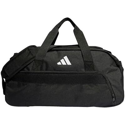 Adidas Duffel Bag Sporttasche (Black/White, S = 25 cm x 50 cm x 25 cm = Volumen: 24,75 l) Adidas Duffel Bag Sporttasche (Black/White, S = 25 cm x 50 cm x 25 cm = Volumen: 24,75 l)