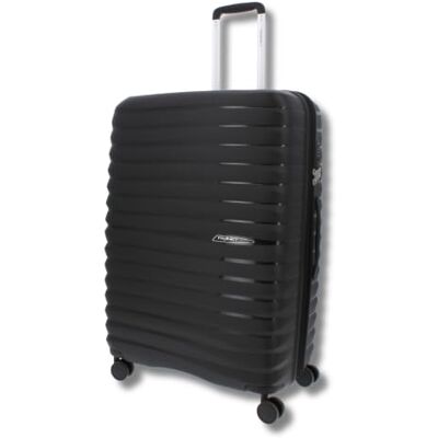 Franky Hartschalenkoffer Trolley 360° Rollen Polypropylen-Material TSA-Schloss Größen: S/M/L in vielen Farben -PP18 (Schwarz L) Franky Hartschalenkoffer Trolley 360° Rollen Polypropylen-Material TSA-Schloss Größen: S/M/L in vielen Farben -PP18 (Schwarz L)