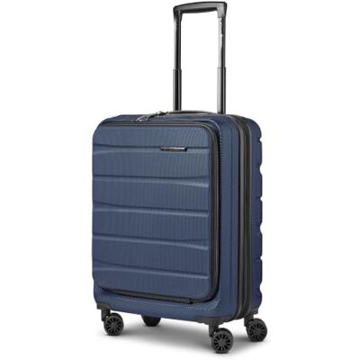 Franky Kabinen-Koffer für Damen und Herren Kleiner Cabin-Trolley 40 x 20 x 53 cm aus hochwertigem, stoßfestem ABS Material Erweiterbar & Fronttasche Munich 4.0 Serie Franky Kabinen-Koffer für Damen und Herren Kleiner Cabin-Trolley 40 x 20 x 53 cm aus hochwertigem, stoßfestem ABS Material Erweiterbar & Fronttasche Munich 4.0 Serie