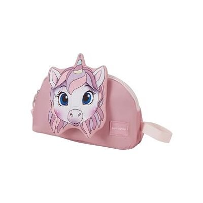 Samsonite Sammies Unicorn Tess Kulturbeutel für Kinder, Kulturtasche mit Reißverschluss, für Mädchen, wasserabweisendes Innenfutter, 23 cm Samsonite Sammies Unicorn Tess Kulturbeutel für Kinder, Kulturtasche mit Reißverschluss, für Mädchen, wasserabweisendes Innenfutter, 23 cm