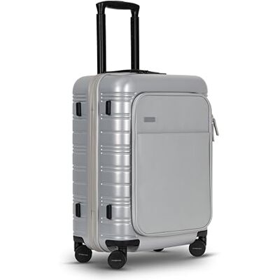 ETERNITIVE Cabin E+ Handgepäck Koffer I Reisekoffer aus Polycarbonat I Größe: 54 x 37 x 25 cm 40L I Koffer Leicht mit Rollen 360° I Hartschalenkoffer mit Fingerabdruck-Sperre I Klein ETERNITIVE Cabin E+ Handgepäck Koffer I Reisekoffer aus Polycarbonat I Größe: 54 x 37 x 25 cm 40L I Koffer Leicht mit Rollen 360° I Hartschalenkoffer mit Fingerabdruck-Sperre I Klein