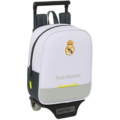 safta Unisex Kinder Mochila Escolar Real Carro 665+905 Equipación 25/26 – Diseño Grande Con Ruedas Resistentes Oficial Rucksack von Rea Madrid, Trolley 805 25 safta Unisex Kinder Mochila Escolar Real Carro 665+905 Equipación 25/26 – Diseño Grande Con Ruedas Resistentes Oficial Rucksack von Rea Madrid, Trolley 805 25