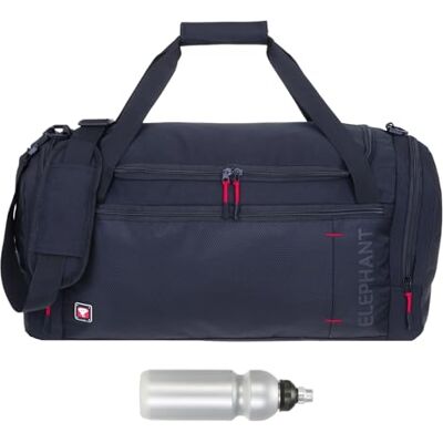 Elephant Sporttasche Freizeittasche XL 56 cm Dark L 3627 Schwarz Rot +f Damen Herren Large 45 L Nassfach Reisetasche Sport Fitness Sauna Saunatasche Schwimmtasche Tasche sports bag groß Elephant Sporttasche Freizeittasche XL 56 cm Dark L 3627 Schwarz Rot +f Damen Herren Large 45 L Nassfach Reisetasche Sport Fitness Sauna Saunatasche Schwimmtasche Tasche sports bag groß