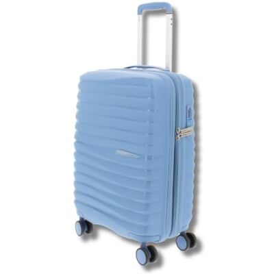 Franky Hartschalenkoffer Trolley 360° Rollen Polypropylen-Material TSA-Schloss Größen: S/M/L in vielen Farben -PP18 (Mittelblau S) Franky Hartschalenkoffer Trolley 360° Rollen Polypropylen-Material TSA-Schloss Größen: S/M/L in vielen Farben -PP18 (Mittelblau S)