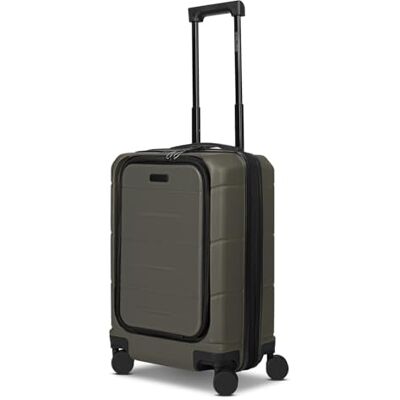 Police Kabinen-Koffer für Damen und Herren Kleiner Cabin-Trolley 35 x 24 x 55 cm aus hochwertigem, stoßfestem ABS Material Doppelrolle & Teleskopgriff London Serie Police Kabinen-Koffer für Damen und Herren Kleiner Cabin-Trolley 35 x 24 x 55 cm aus hochwertigem, stoßfestem ABS Material Doppelrolle & Teleskopgriff London Serie
