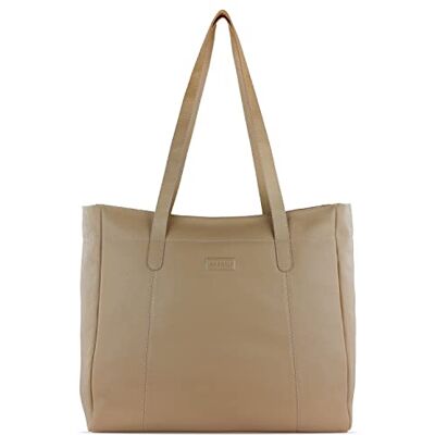 Bugatti ELSA Reisetasche aus Leder, Weekender für den Urlaub, Gymtasche für Sport, Sand Bugatti ELSA Reisetasche aus Leder, Weekender für den Urlaub, Gymtasche für Sport, Sand