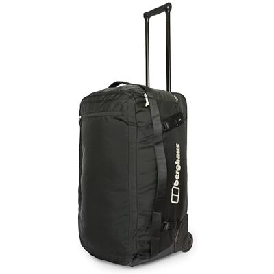 Berghaus Adult Unisex Xodus Wheeled 100 Holdall, Jet Black, ONESZ Berghaus Adult Unisex Xodus Wheeled 100 Holdall, Jet Black, ONESZ
