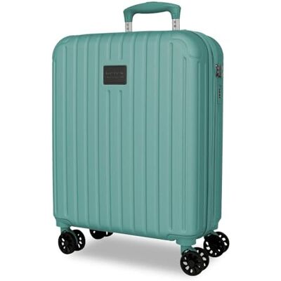 MOVOM Timber Cabin Koffer, 40 x 55 x 20 cm, starres ABS-Kombinationsschloss, integriertes 37L 3.1kg, 4 Doppelrollen, ausziehbares Handgepäck, Türkisgrün MOVOM Timber Cabin Koffer, 40 x 55 x 20 cm, starres ABS-Kombinationsschloss, integriertes 37L 3.1kg, 4 Doppelrollen, ausziehbares Handgepäck, Türkisgrün