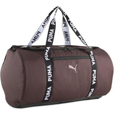 Puma Sporttasche AT ESS Barrel Bag Chocolate Brown Dunkelbraun Puma Sporttasche AT ESS Barrel Bag Chocolate Brown Dunkelbraun