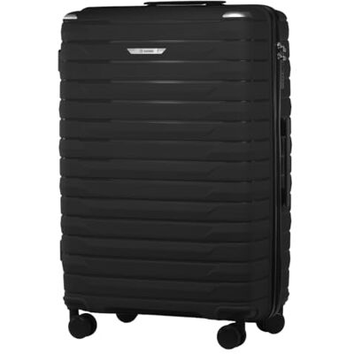 Diamond Großer Hartschalenkoffer XL 28" – Schwarz, Polypropylen, 360° Doppelrollen, Zahlenschloss, Teleskopgriff, Leicht & Stoßfest Diamond Großer Hartschalenkoffer XL 28" – Schwarz, Polypropylen, 360° Doppelrollen, Zahlenschloss, Teleskopgriff, Leicht & Stoßfest