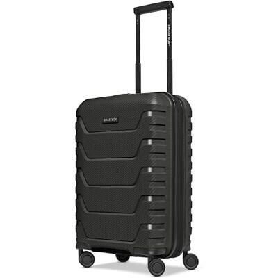 SMARTBOX Kabinenkoffer Erweiterbar 37x23x55 cm, 42–48L Handgepäck Koffer, Leichter Hartschalen Trolley aus Polypropylen, 4 Doppelrollen, TSA Schloss, Carry On Bordgepäck (Edition 01) SMARTBOX Kabinenkoffer Erweiterbar 37x23x55 cm, 42–48L Handgepäck Koffer, Leichter Hartschalen Trolley aus Polypropylen, 4 Doppelrollen, TSA Schloss, Carry On Bordgepäck (Edition 01)