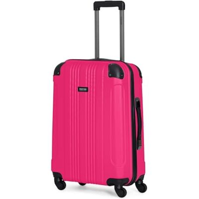 Kenneth Cole REACTION Out of Bounds Hartschalen-Reisekoffer mit 4 Rädern, Magenta, 24-Inch Checked, Out of Bounds Reisekoffer mit 4 Rädern, leicht, robust, Hartschalenkoffer Kenneth Cole REACTION Out of Bounds Hartschalen-Reisekoffer mit 4 Rädern, Magenta, 24-Inch Checked, Out of Bounds Reisekoffer mit 4 Rädern, leicht, robust, Hartschalenkoffer