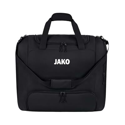 JAKO One Sporttasche mit Bodenfach – Geräumig, funktional und aus recyceltem Polyester, optimaler Stauraum, mehr Hygiene und Ordnung JAKO One Sporttasche mit Bodenfach – Geräumig, funktional und aus recyceltem Polyester, optimaler Stauraum, mehr Hygiene und Ordnung