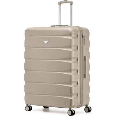 Flight Knight Leichter Koffer 29 Zoll Gross Check In Koffer ABS Hartschale 4 Rollen Fuer easyJet British Airways Ryanair Jet2 Emirates Leise Spinner Rollen TSA Schloss Reisegepaeck Flight Knight Leichter Koffer 29 Zoll Gross Check In Koffer ABS Hartschale 4 Rollen Fuer easyJet British Airways Ryanair Jet2 Emirates Leise Spinner Rollen TSA Schloss Reisegepaeck
