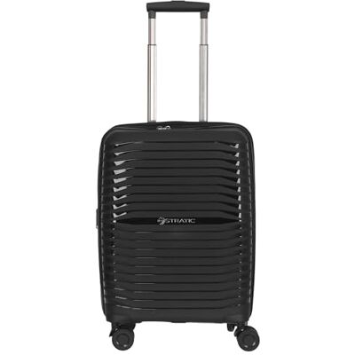 Stratic Bright+ Hartschalen-Koffer Trolley Handgepäck Koffer klein Reisekoffer, wasserabweisend, 4 Rollen, erweiterbar, TSA-Schloss (Größe S, Black) Stratic Bright+ Hartschalen-Koffer Trolley Handgepäck Koffer klein Reisekoffer, wasserabweisend, 4 Rollen, erweiterbar, TSA-Schloss (Größe S, Black)