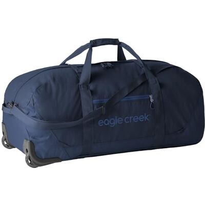 Eagle No Matter What Reisetasche mit Rollen 130L Blau Allterrain-Räder mit Eckenschutz, gepolsterter Griff, abnehmbarer Schultergurt, im Packsack verstaubar, 130L Volumen Eagle No Matter What Reisetasche mit Rollen 130L Blau Allterrain-Räder mit Eckenschutz, gepolsterter Griff, abnehmbarer Schultergurt, im Packsack verstaubar, 130L Volumen