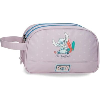 Disney Joumma from Hawaii Zwei-Fächer Adaptierbare Kulturtasche Lila 26x16x11 cm Polyester Disney Joumma from Hawaii Zwei-Fächer Adaptierbare Kulturtasche Lila 26x16x11 cm Polyester