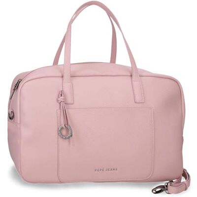 Pepe Jeans Paola Reisetasche, 40 x 25 x 15 cm, Polyester und PU, Rosa von Joumma Bags Pepe Jeans Paola Reisetasche, 40 x 25 x 15 cm, Polyester und PU, Rosa von Joumma Bags