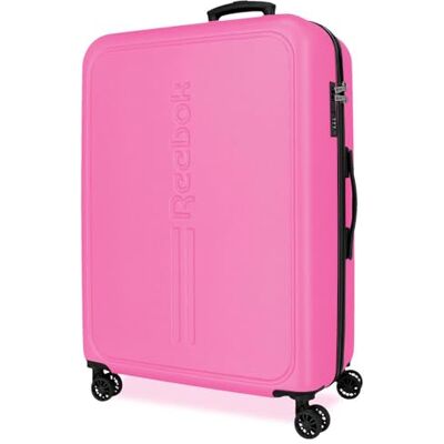 Reebok Valley Mittelgroßer Koffer, 46 x 65 x 25 cm, aus robustem ABS, Rosa 56 L 3.16 kgs Reebok Valley Mittelgroßer Koffer, 46 x 65 x 25 cm, aus robustem ABS, Rosa 56 L 3.16 kgs