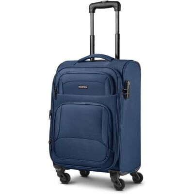 SMARTBOX Weichgepäck Kabinen-Koffer für Damen & Herren Kleiner Cabin-Trolley 36 x 23 x 55 cm 4 Rollen & Zahlenschloss erweiterbar mit Dehnfalte leichte 2,6 kg (Edition 04) SMARTBOX Weichgepäck Kabinen-Koffer für Damen & Herren Kleiner Cabin-Trolley 36 x 23 x 55 cm 4 Rollen & Zahlenschloss erweiterbar mit Dehnfalte leichte 2,6 kg (Edition 04)