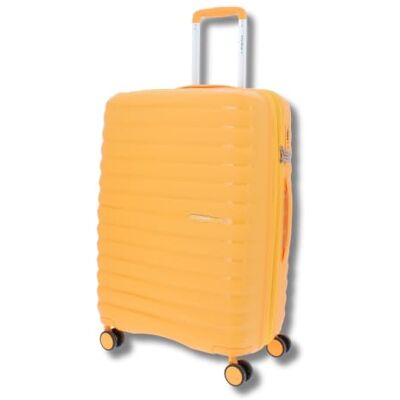 Franky Hartschalenkoffer Trolley 360° Rollen Polypropylen-Material TSA-Schloss Größen: S/M/L in vielen Farben -PP18 (Orange M) Franky Hartschalenkoffer Trolley 360° Rollen Polypropylen-Material TSA-Schloss Größen: S/M/L in vielen Farben -PP18 (Orange M)