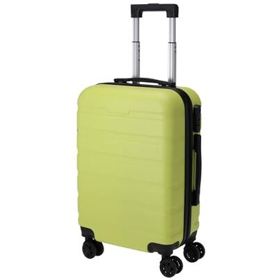 WELL HOME MOBILIARIO & DECORACIÓN Well Home Grüner Koffer, 32 l, ABS, mit Zahlenschloss und Rädern, 55 x 35 x 21,5 cm 19 Zoll WELL HOME MOBILIARIO & DECORACIÓN Well Home Grüner Koffer, 32 l, ABS, mit Zahlenschloss und Rädern, 55 x 35 x 21,5 cm 19 Zoll